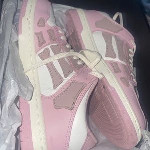 Amiri WOMEN'S SKEL TOP LOW - BABY PINK